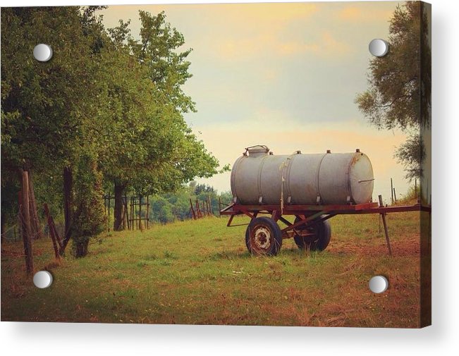 Autumn In The Countryside - Acrylic Print