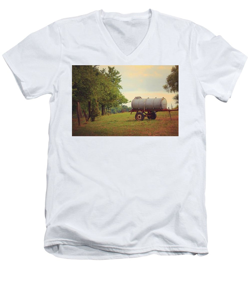 Autumn In The Countryside - Men's V-Neck T-Shirt