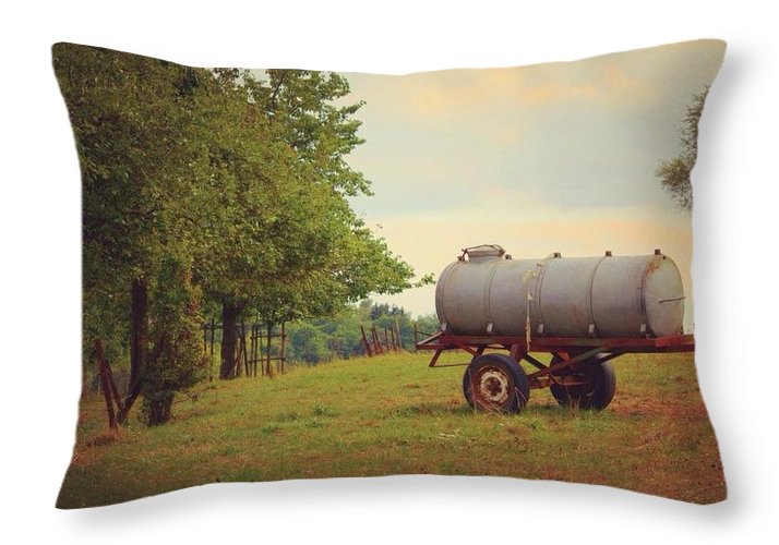 Autumn In The Countryside - Throw Pillow