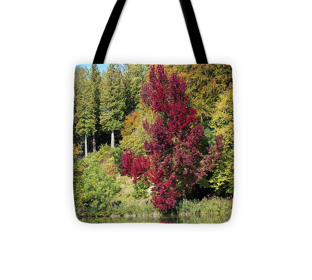 Autumnal View In Belgium - Tote Bag