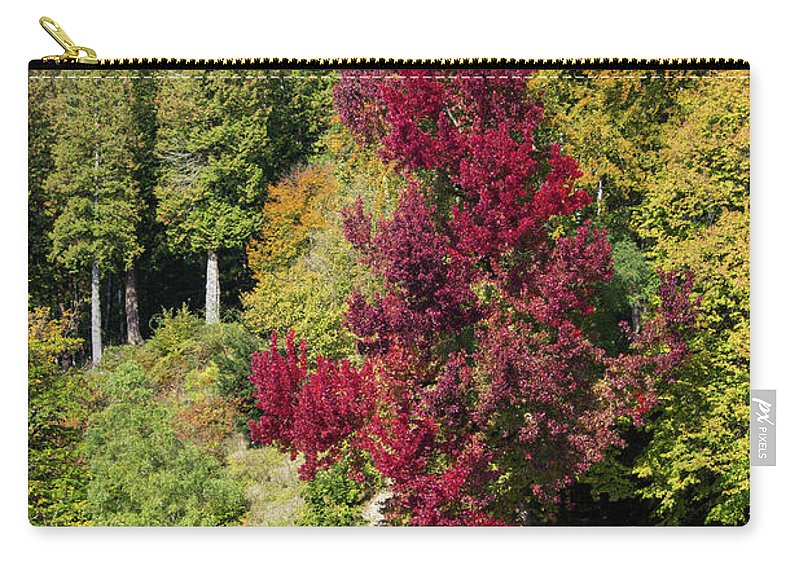 Autumnal View In Belgium - Carry-All Pouch