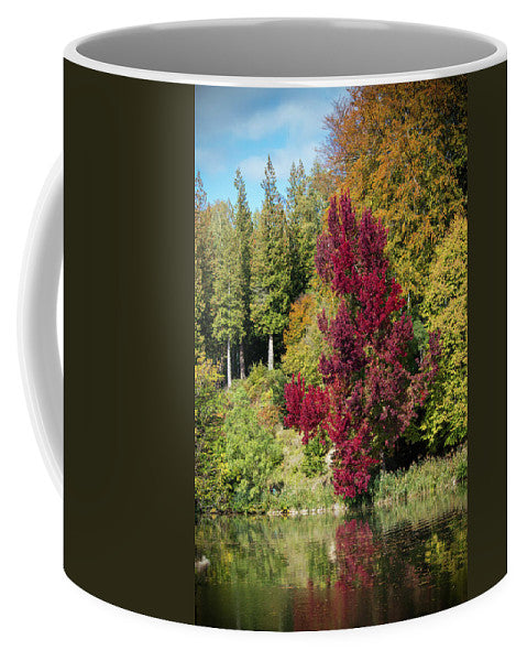 Autumnal View In Belgium - Mug