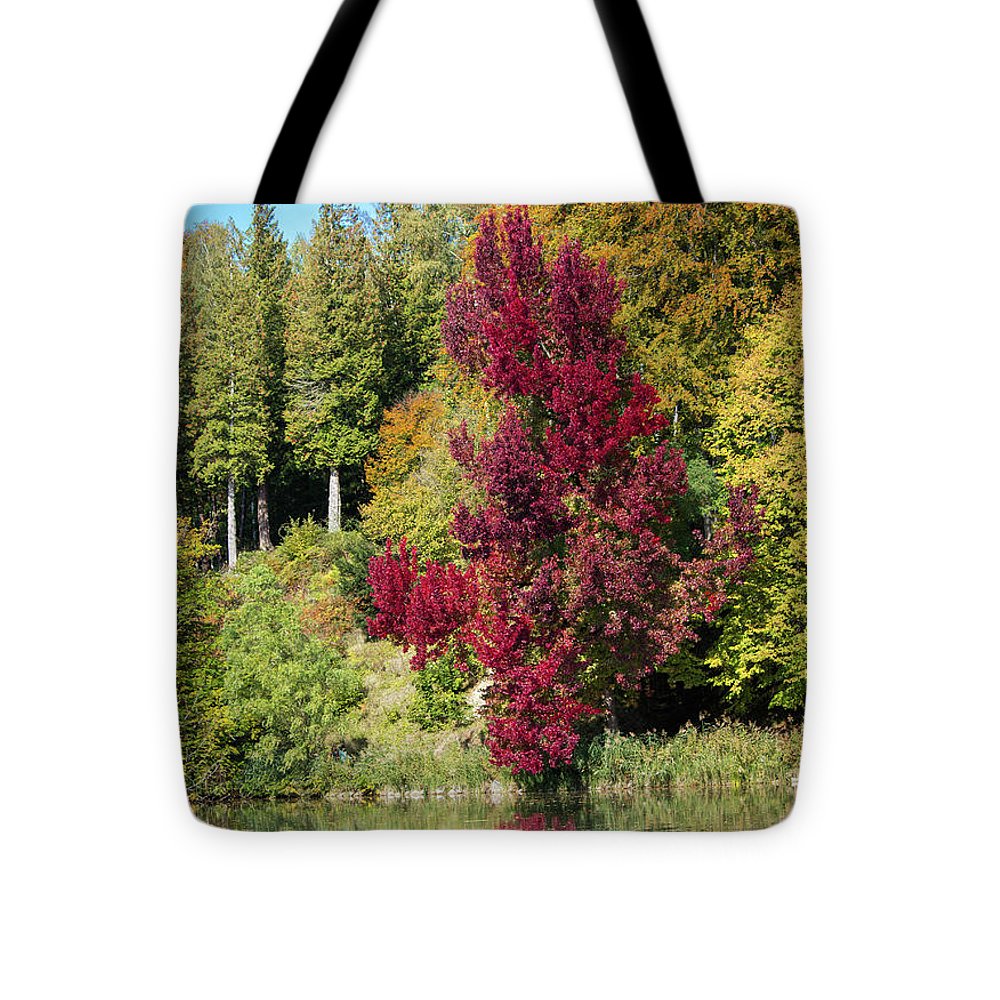 Autumnal View In Belgium - Tote Bag