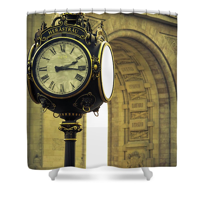 Back In Time 1459  - Shower Curtain