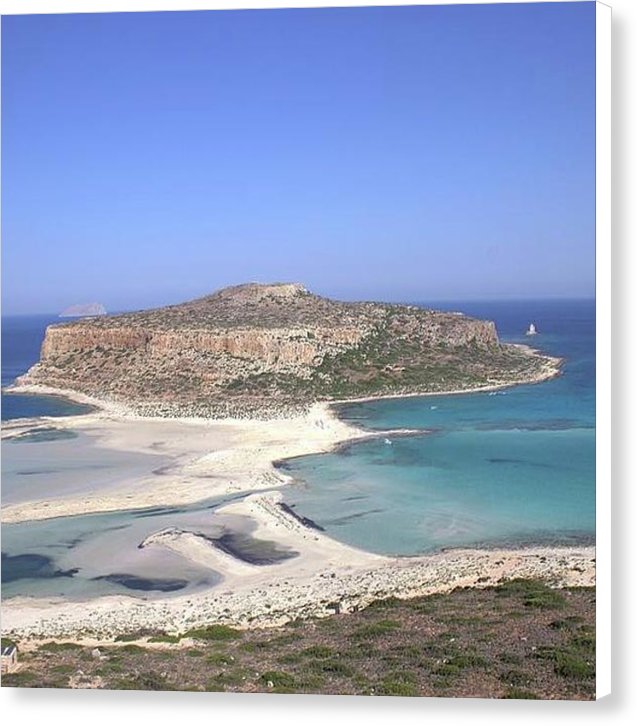 Balos Lagoon - Canvas Print