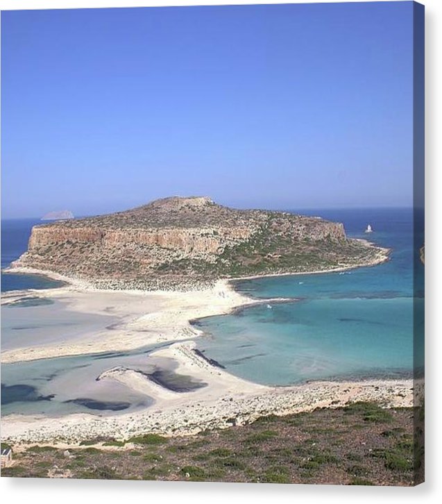 Balos Lagoon - Canvas Print