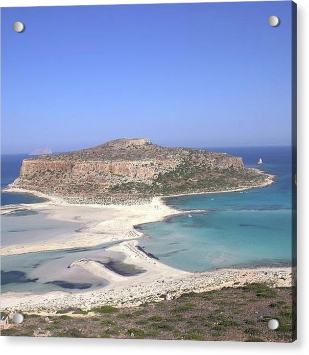 Balos Lagoon - Acrylic Print