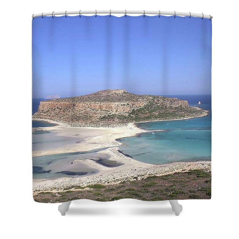 Balos Lagoon - Shower Curtain