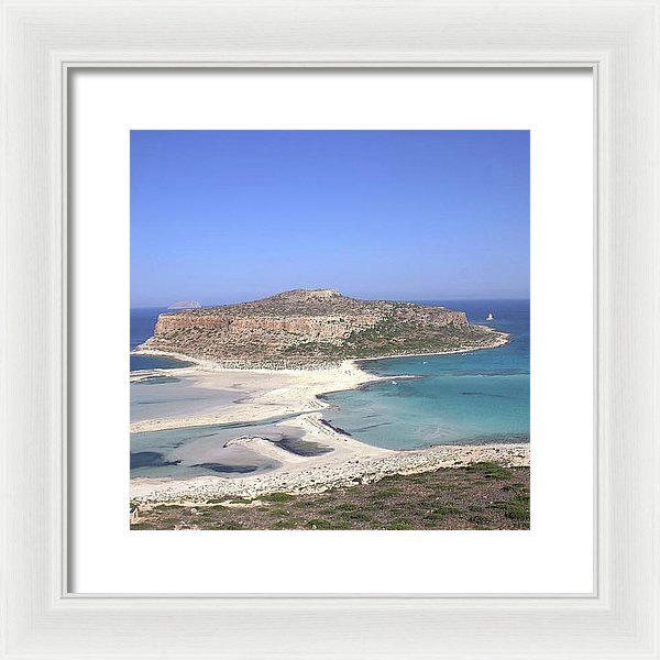 Balos Lagoon - Framed Print