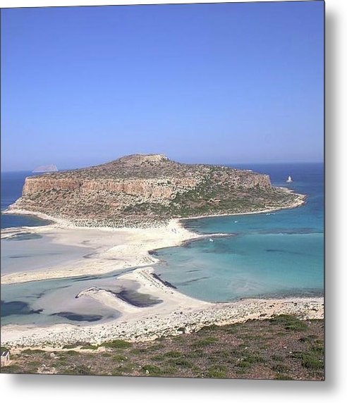 Balos Lagoon - Metal Print