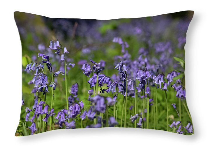 Bluebells - Throw Pillow