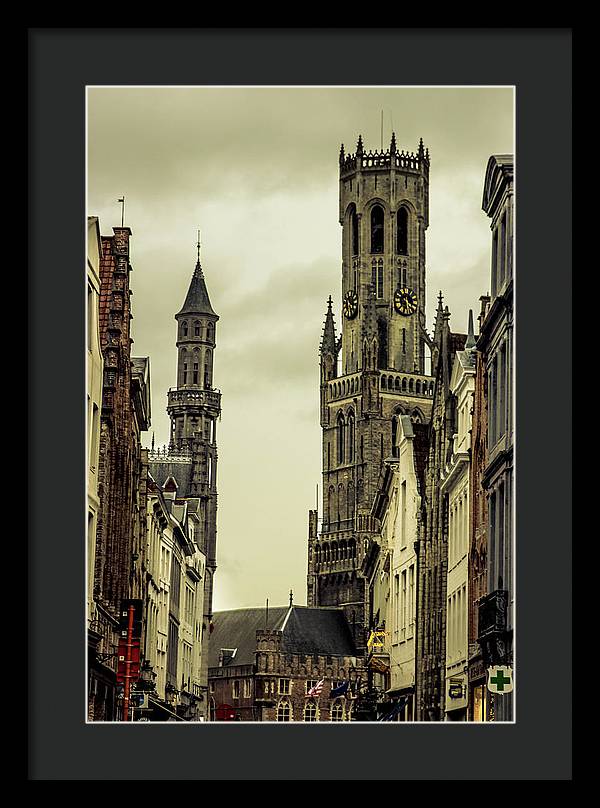 Brugge - Framed Print