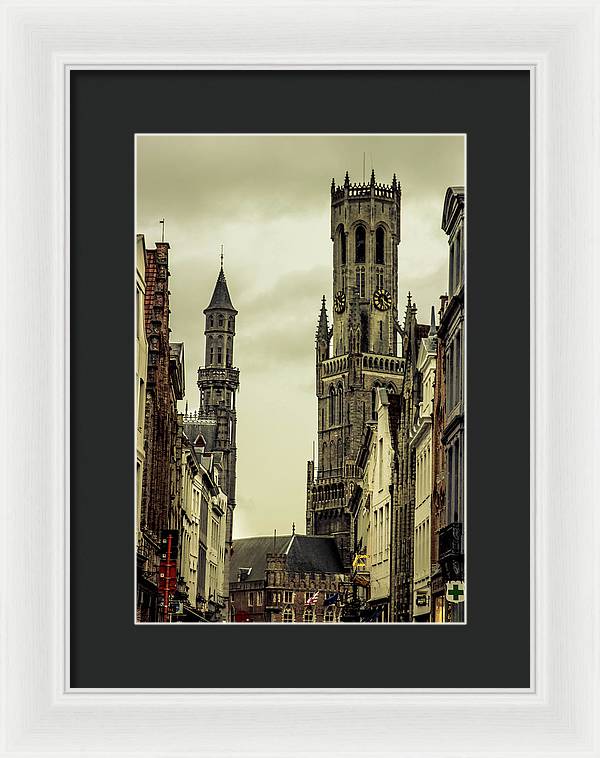 Brugge - Framed Print