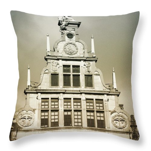 Brussels Features - Throw Pillow