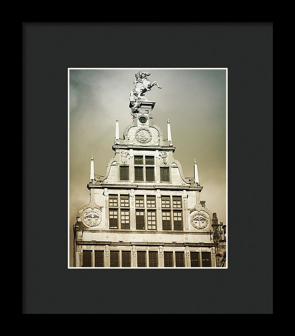 Brussels Features - Framed Print