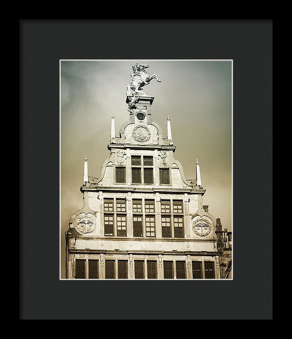 Brussels Features - Framed Print