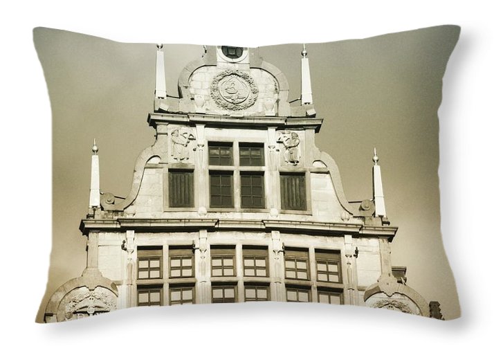 Brussels Features - Throw Pillow
