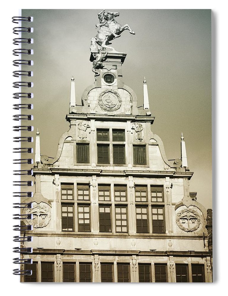 Brussels Features - Spiral Notebook