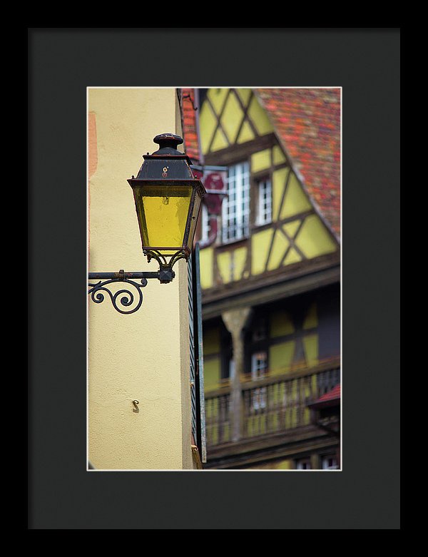 City Features Of Colmar - Framed Print