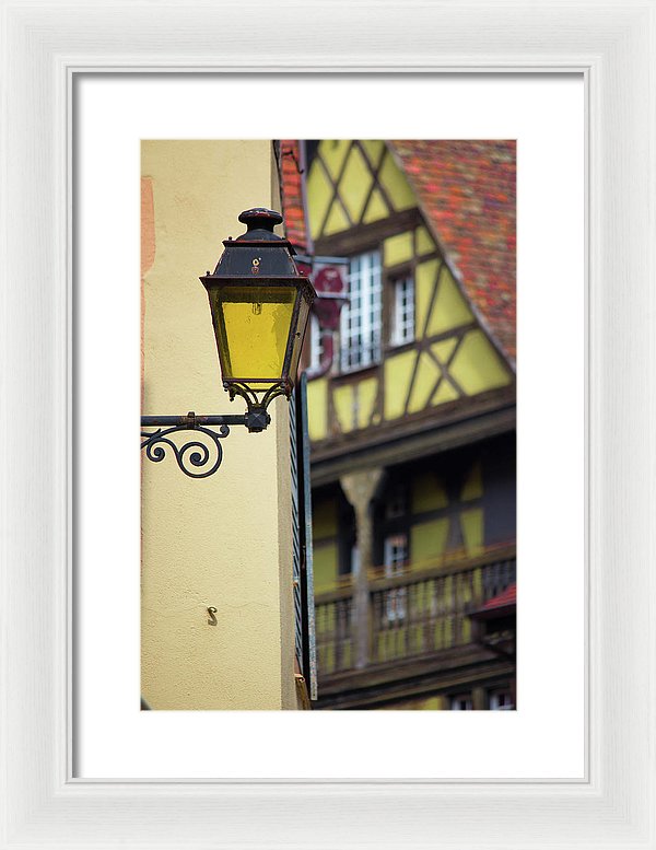 City Features Of Colmar - Framed Print