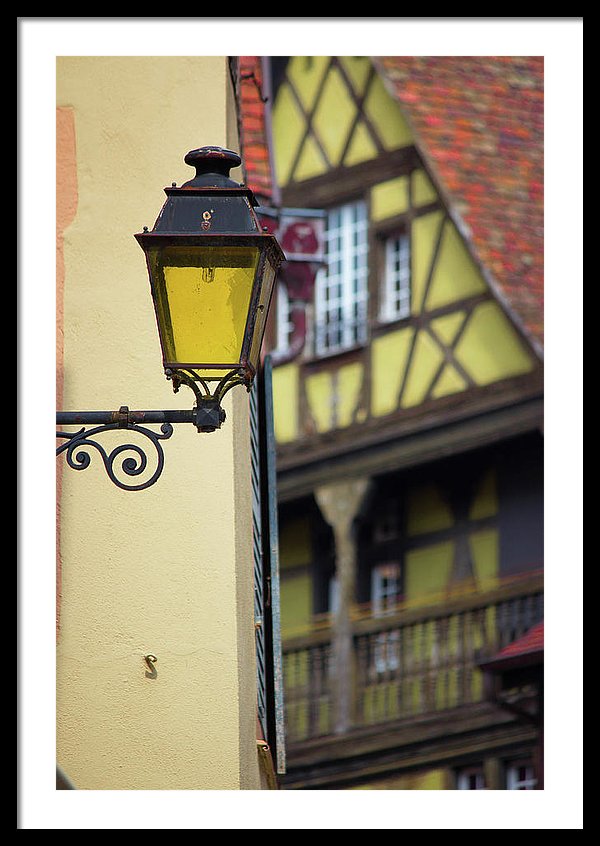 City Features Of Colmar - Framed Print