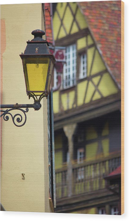 City Features Of Colmar - Wood Print