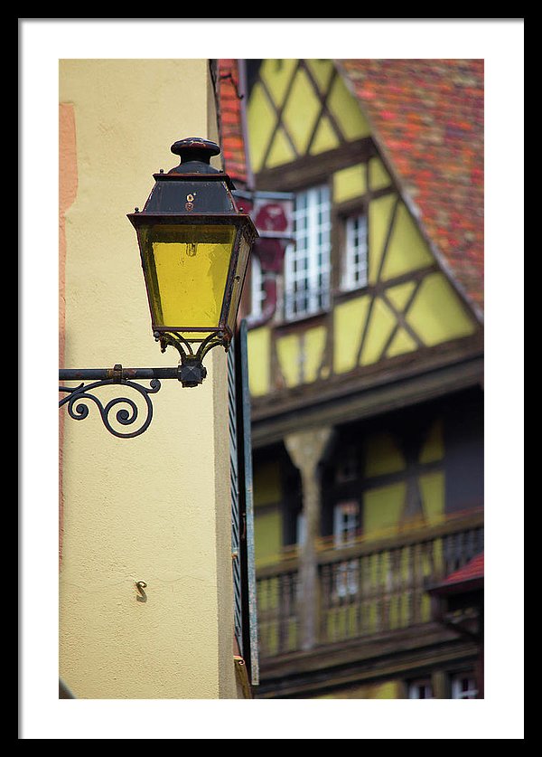 City Features Of Colmar - Framed Print