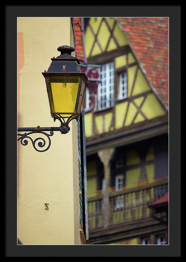 City Features Of Colmar - Framed Print