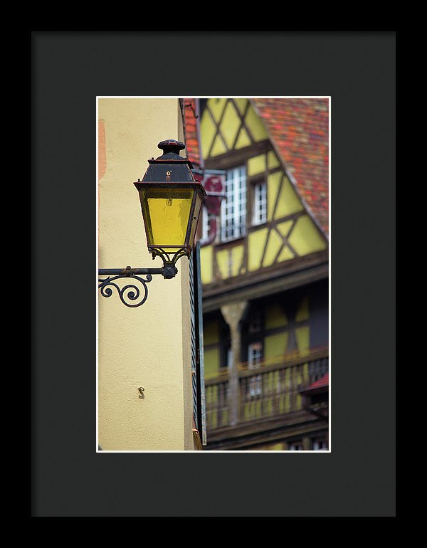 City Features Of Colmar - Framed Print