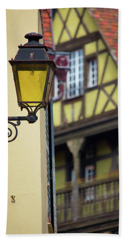 City Features Of Colmar - Beach Towel