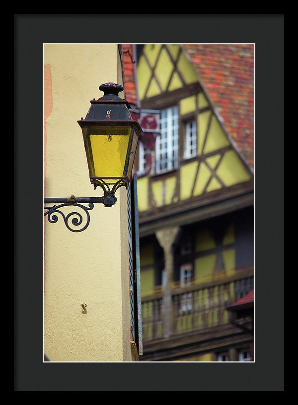 City Features Of Colmar - Framed Print