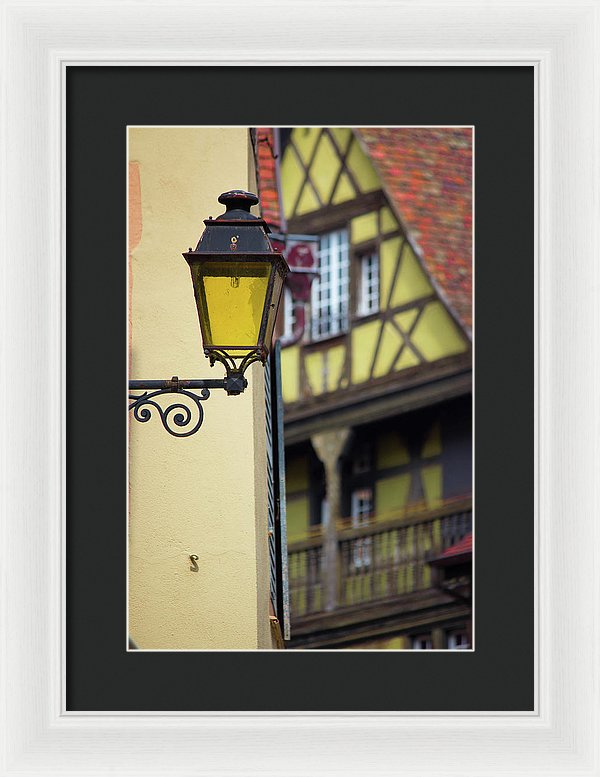 City Features Of Colmar - Framed Print