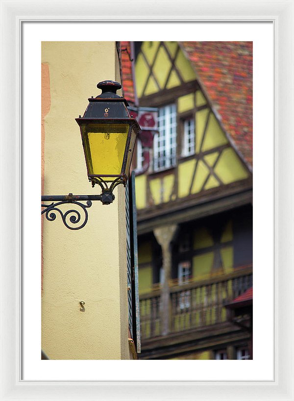 City Features Of Colmar - Framed Print