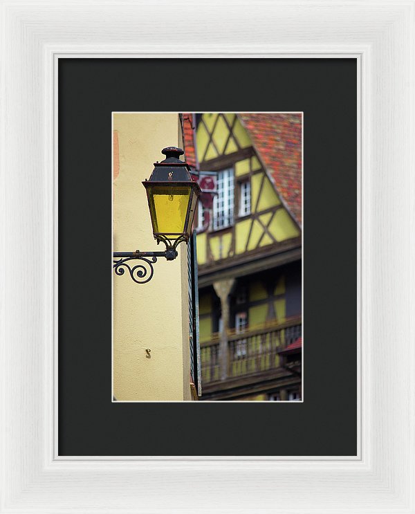 City Features Of Colmar - Framed Print