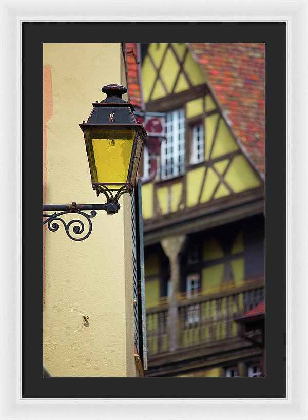 City Features Of Colmar - Framed Print