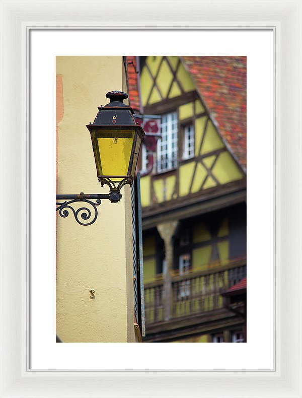 City Features Of Colmar - Framed Print