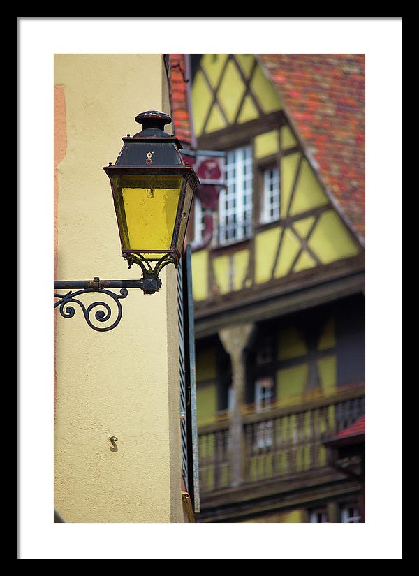 City Features Of Colmar - Framed Print