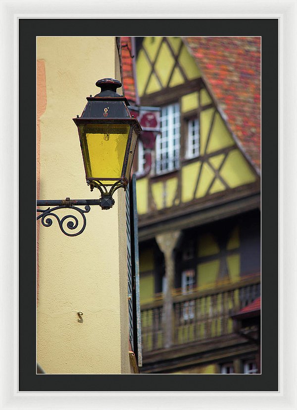 City Features Of Colmar - Framed Print