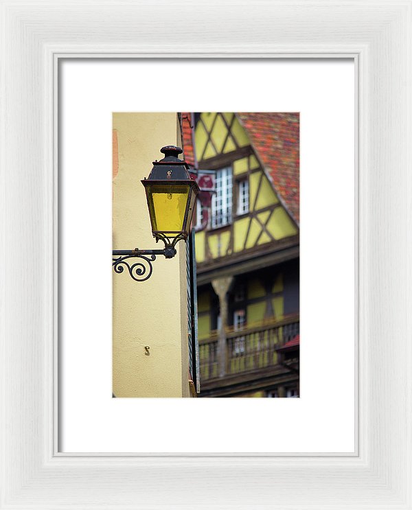 City Features Of Colmar - Framed Print