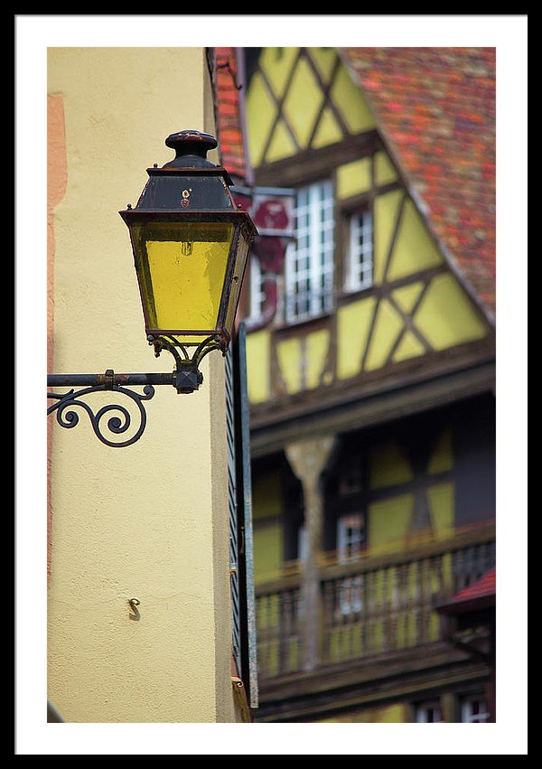 City Features Of Colmar - Framed Print