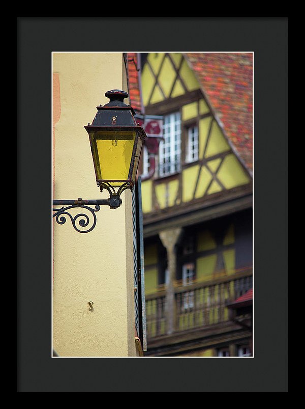 City Features Of Colmar - Framed Print