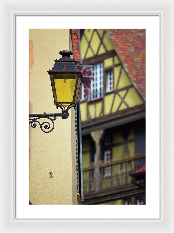 City Features Of Colmar - Framed Print