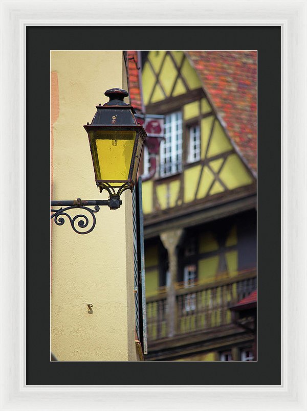 City Features Of Colmar - Framed Print