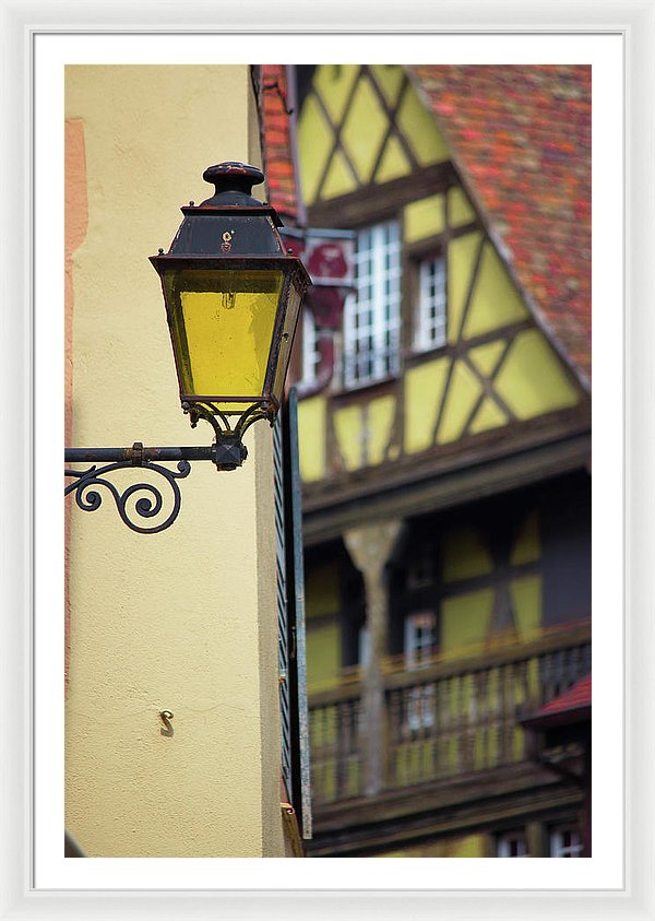 City Features Of Colmar - Framed Print