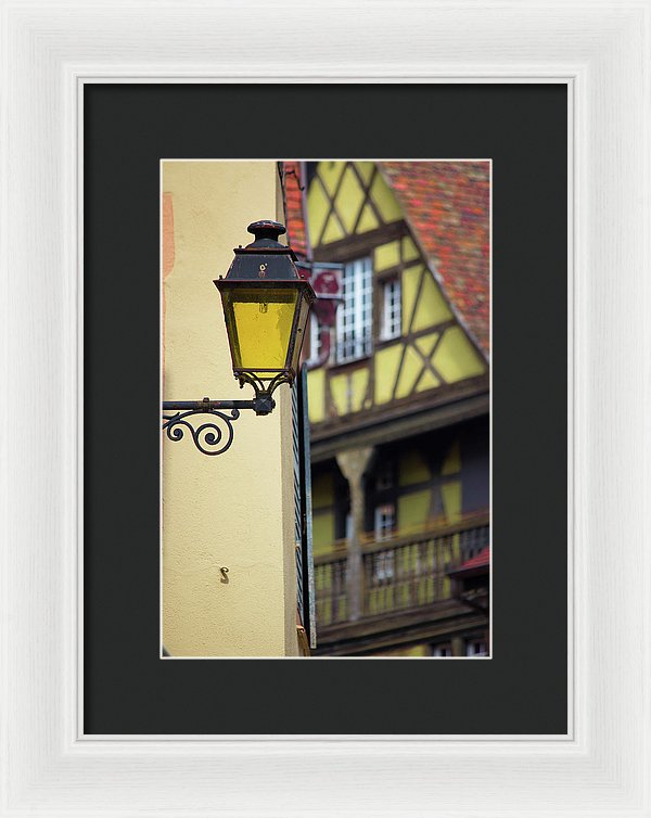 City Features Of Colmar - Framed Print