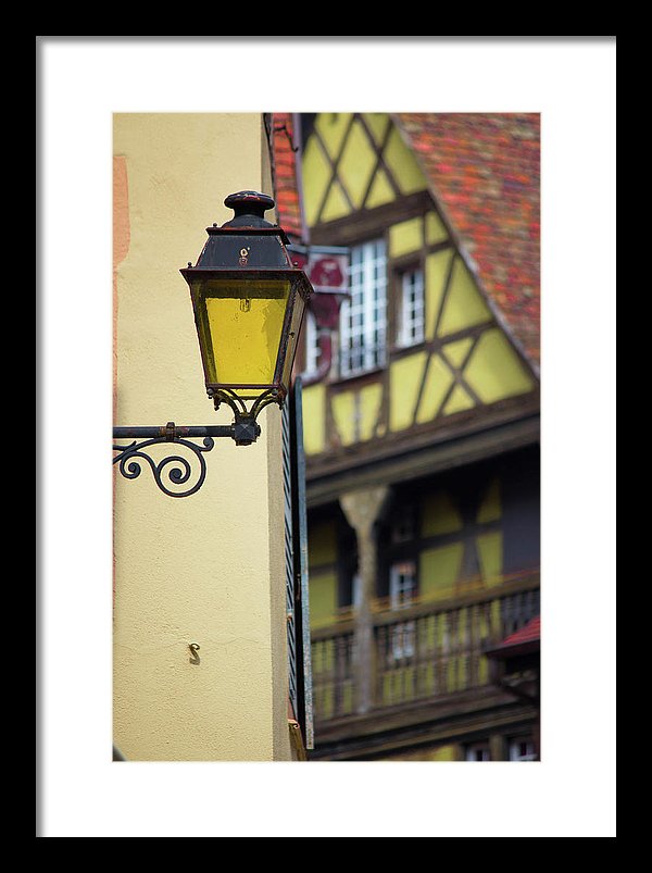 City Features Of Colmar - Framed Print