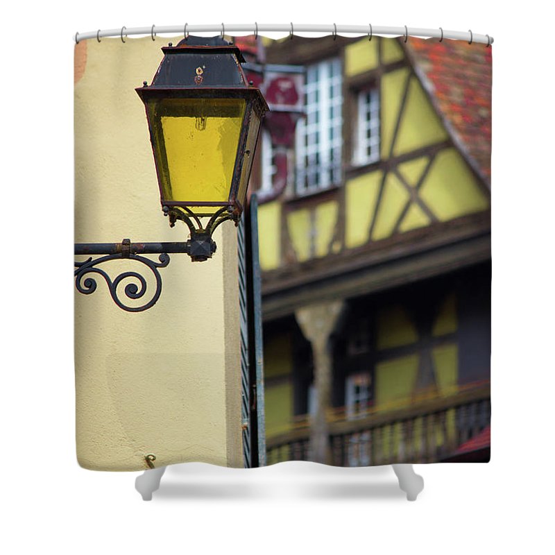 City Features Of Colmar - Shower Curtain