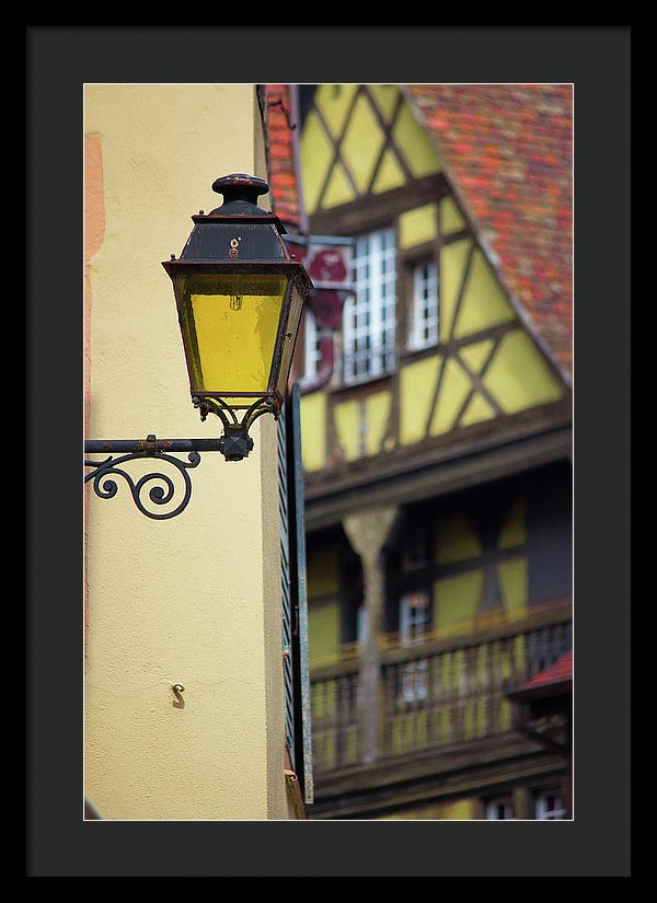 City Features Of Colmar - Framed Print