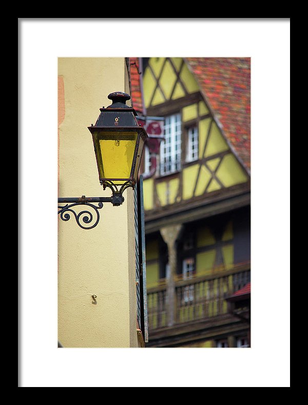 City Features Of Colmar - Framed Print