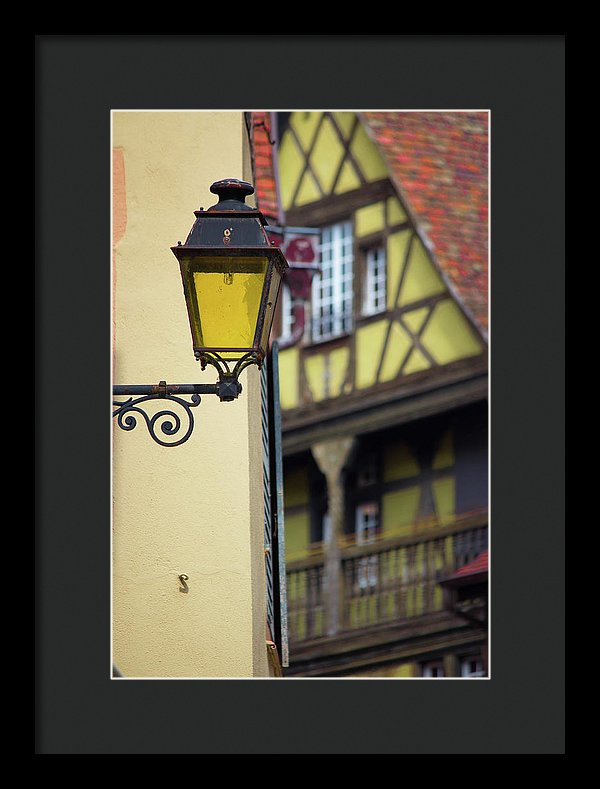 City Features Of Colmar - Framed Print